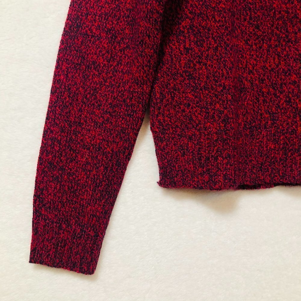 Divided by H&M Black and Red Knit Boxy Crewneck Sweater Size XS - Picture 2 of 10